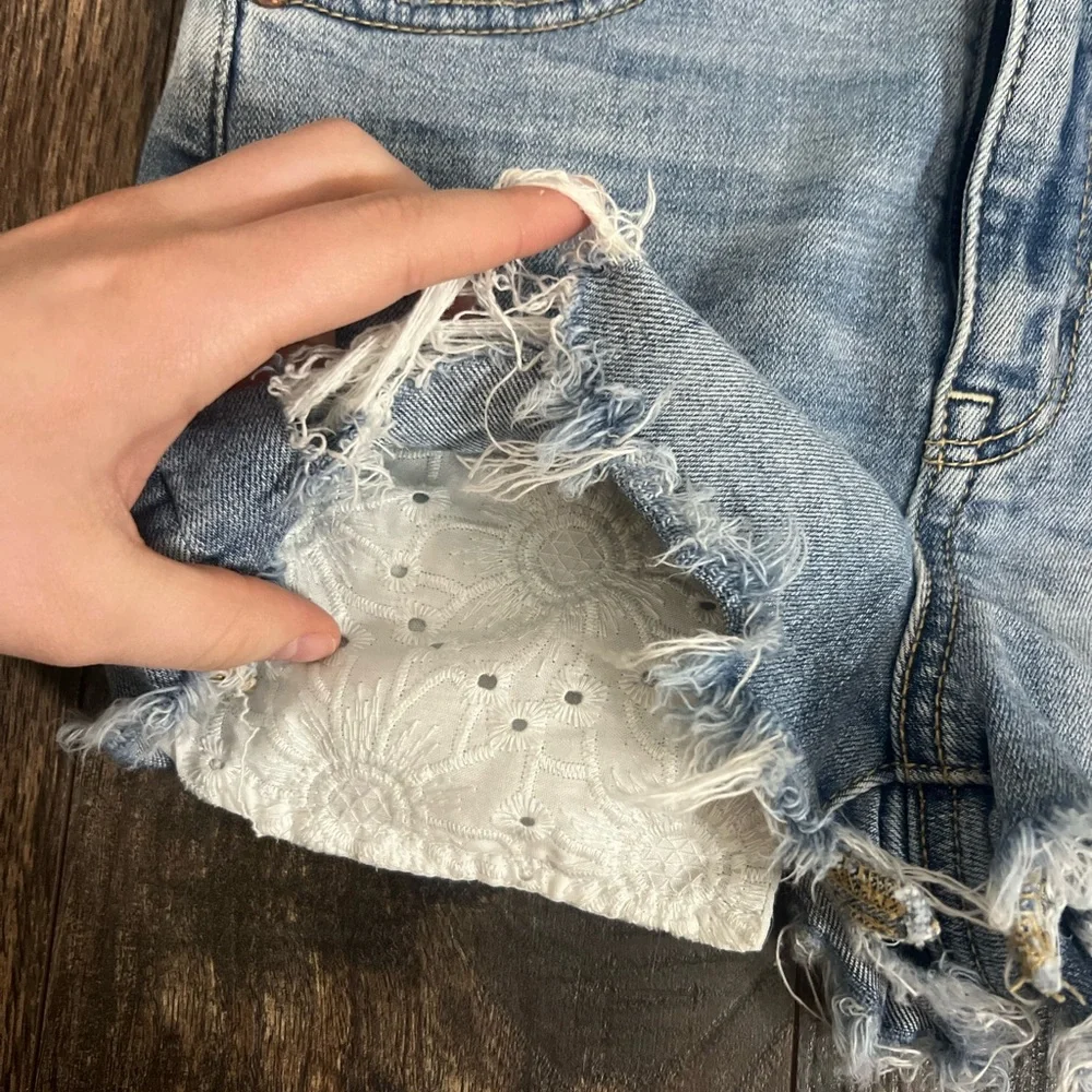 Denim AE Women's Shorts - Picture 2 of 10